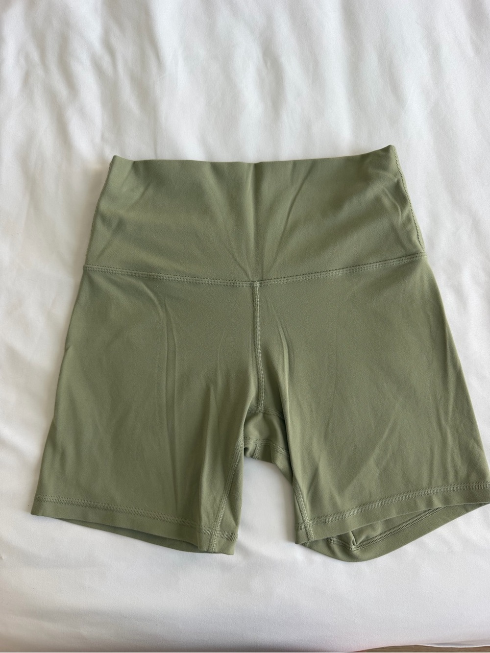 lululemon athletica Align shorts 6in Olive Green High-Rise Bike Shorts